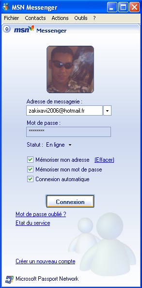 c'est moi ou mon msn ?